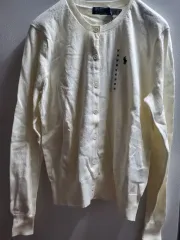 (新品) ポロ ラルフローレン アイボリー カーディガン M