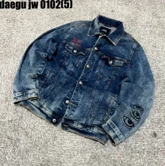 ザラ ZARA デニムジャケット ダメージジーンm 0102