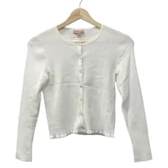 TOCCA(トッカ) カーディガン サイズXS レディース美品  - 白 長袖