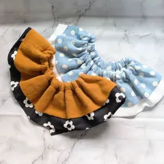 ハンドメイド　ベビー　赤ちゃん　スタイ　可愛い　おしゃれ　プレゼント　普段使い　2枚セット