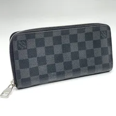 ルイヴィトン ダミエグラフィット / ジッピーウォレット ヴェルティカル N63095 / ノワール ブラック 黒 / 長財布 ラウンドファスナー