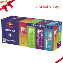 レッドブル バラエティーパック 2025年冬バージョン 250ml x 12缶 エナジードリンク 飲み比べ 期間限定 デザイン缶