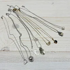 ネックレス　8本　まとめ売り　SILVER刻印あり　１本オマケ付き