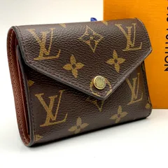 Louis Vuitton ルイヴィトン / モノグラム / ポルトフォイユ ヴィクトリーヌ / ブラウン 茶色 / 三つ折り 財布 / レディース メンズ / M62472