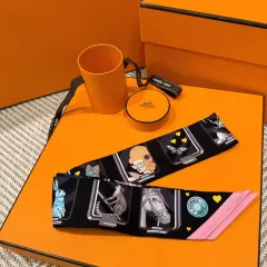 エルメス スカーフ/シルク プチ ツイリー