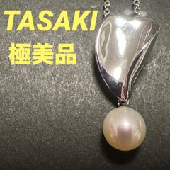 美品】TASAKI パール直径 約7.2mm ネックレス ダイヤ シルバー - メルカリ