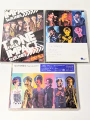 SixTONES　ライブBlu-ray 通常盤 3本セット　Track ONE IMPACT / on eST / Feel da CITY