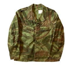 1970年代 南ベトナム軍 ARVN M-59 米軍リーフパターン シャツ古着 