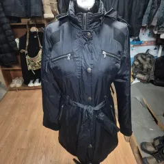 (送料無料)ケビン クライン レディース フード ダウン