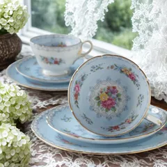 シェリー D パンジー トリオ カップ プレート アンティーク ✩ シェリー D パンジー トリオ カップ プレート アンティーク ✩ 【公式