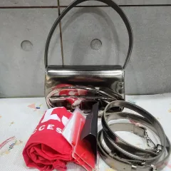 DIESEL 1DR ショルダーバッグ クロスバック GOLD