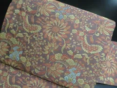 a2507-91 名古屋帯 九寸 美品 正絹 着物 名古屋仕立て 全通