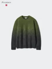 UNIQLO ユニクロ X Kinloch Anderson(キンロックアンダーソン) スフレヤーン グラデーション クルーネック セーター