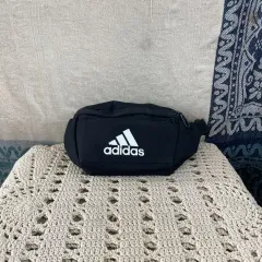 F adidas アディダス ビックロゴ ミニ ヒップバッグ ウェストバッグ