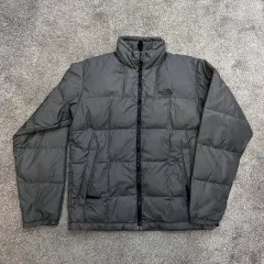 THE NORTH FACE ザノースフェイス グレー ダウン 軽量ダウン L
