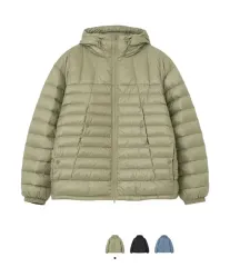 新品/L MILLO ARCHIVE ダック ダウン 軽量ダウン - カーキ グレー