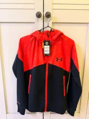 UNDER ARMOUR アンダーアーマー ウィンドブレーカー ジャケット レッド/ブラック