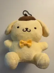 ポムポムプリン ぬいぐるみキーホルダー