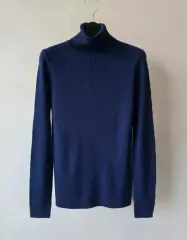 UNIQLO WOOL100% タートルネック ニット - 5577 (新品)