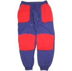 GUCCI x THE NORTH FACE グッチ ザ・ノースフェイス 21AW 別注 イタリア製 Nylon Switching Jogging Pants ナイロン切り替えスウェットパンツ 671463 XJDRN S PURPLE/RED ジョギング