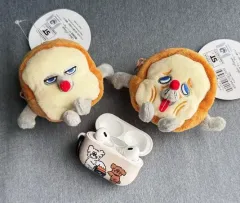 パン泥棒 ポーチ ぬいぐるみ キーホルダー エアポッズケース