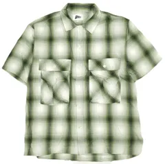 Pilgrim Surf+Supply ピルグリム サーフ+サプライ 23SS 日本製 Ivan Short Sleeve Shirt オンブレチェックショートスリーブシャツ 36-01-0129-065 M GREEN BEAMS 半袖 トップスのサムネイル