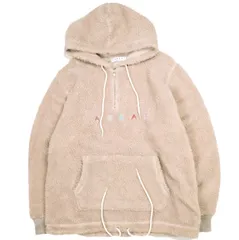 LABRAT ラブラット BOA FLEECE ANORAK JACKET ロゴ刺繍 ボアフリースアノラックパーカー M ピンク BERBERJIN ベルベルジン トップス g13859のサムネイル
