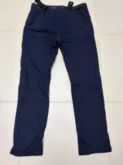 アイダー ネイビー コットン パンツ カーゴパンツ 86