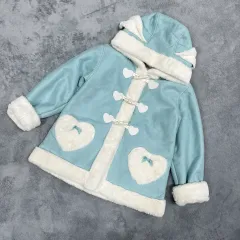 140-150 日本 ヴィンテージ アクシーズファム キッズ ダッフルコート