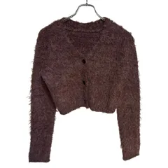 B074 GRL グレイル ニット カーディガン シンプル カジュアル レディース F