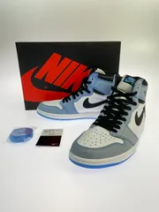 【中古品】NIKE ナイキ AIR JORDAN 1 RETRO HIGH OG UNIVERSITY BLUE 555088-134 エアジョーダン1 ハイ OG スニーカー メンズ 靴 シューズ 【160-250728-em-25-min】
