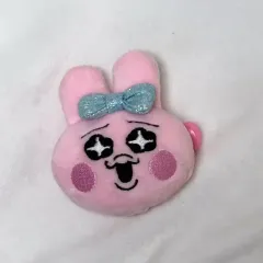 おぱんちゅうさぎ 顔マスコットぬいぐるみクリップピン