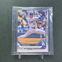 5-338【新品スリーブ&ローダー入り】大谷翔平　ドジャース移籍後初奪三振　2025 Topps now #338 Los Angeles Dodgers  Shohei Ohtani