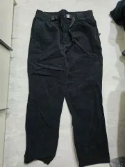 H&M リラックスフィット コーデュロイ ズボン M