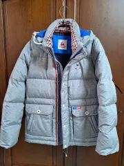 le coq sportif ルコックスポルティフ グレー ダウン アウター 95