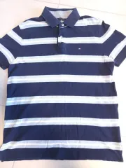 トミーヒルフィガー ストライプ カラーTシャツ M