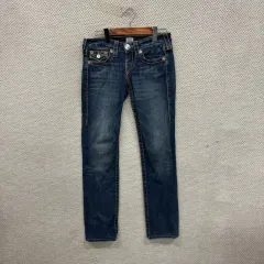 トゥルーレリジョン レインボー Billlie（ビリー） ローライズ デニム ズボン 25インチ A03837