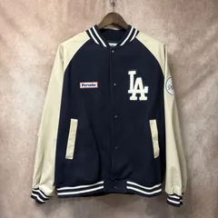 Perushu × LA Dodgers スタジャン LL ビッグシルエット ネイビー　624のサムネイル