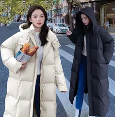 【送料無料】ダウンジャケット レディース ロングコート 可愛い ダウンコート 防寒 防風 中綿コート 暖かい 冬アウター 中綿ジャケット フ