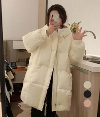 【送料無料】ダウンコート レディース ロングコート 可愛い 大人 通勤 OL きれいめ カジュアルコート アウター シンプル 厚手 ダウンジャケ