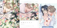ブライト出版 チュールコミックス あぶく 花盗人にキス コミコミ限定12P小冊子+4Pリーフレット付