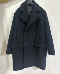 (新品) KAI AAKMANN(カイアークマン) ブラック ウールコート