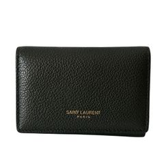 SAINT LAURENT サンローラン 6連 キーケースレザー ダークグリーン