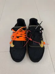 ナイキ オフホワイト プレスト ブラック 260mm