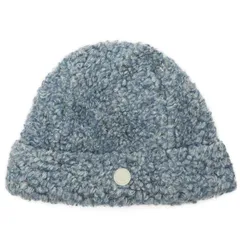 フォーク メンズ アクセサリー 帽子 フリース Folk Fleece Beanie Presented by END Soft Blue Curly Wool ブルー