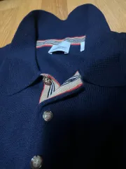 バーバリー メンズ ニット ポロシャツ XL