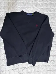 ポロラルフローレン ブラック スウェット Tシャツ