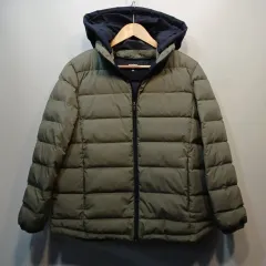 キッズ カーキ色 ダウン 160号 冬 512115