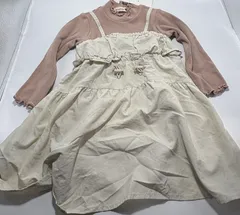 ☆セット割対応☆ ブランシェス ベビー 長袖ワンピース 90cm (804)