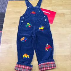 ミキハウスレトロオーバーオール◎美品◎サイズ110